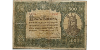 500 korona 1920